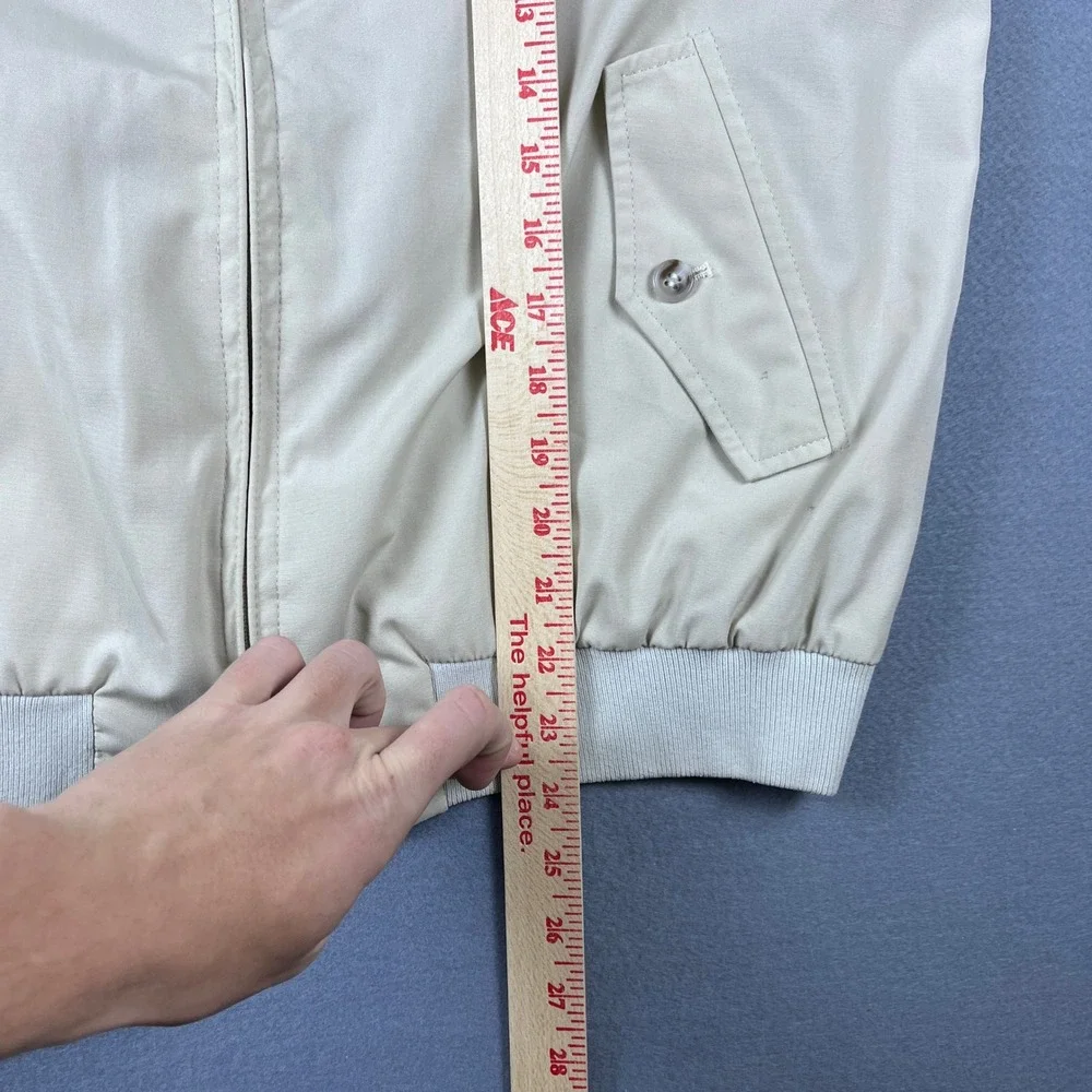 Vintage Baracuta Van Heusen Harrington G9 Jacket Cream Beige Plaid Lining 42R